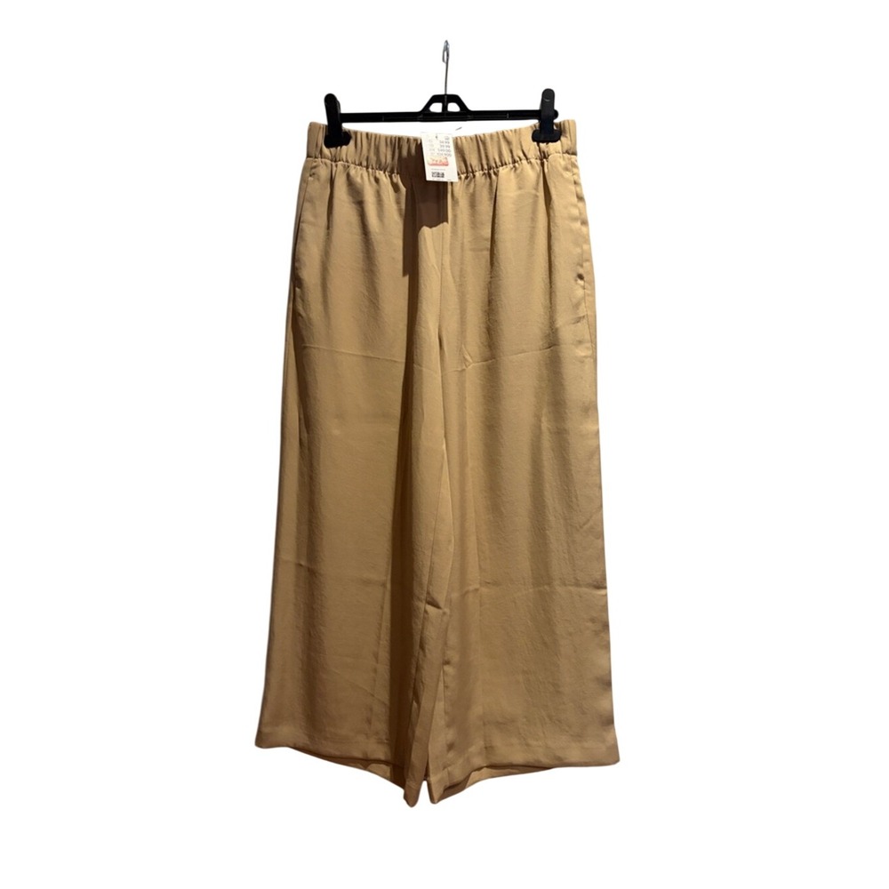 H&M Wide Leg Pants in Camel